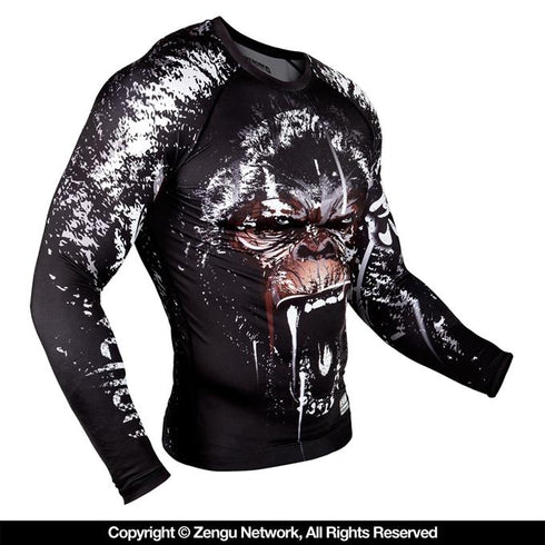 Venum-Gorilla Long Sleeve Grappling Rashguard-3